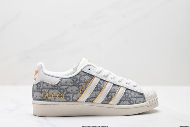真标Adidas Originals Superstar 阿迪达斯 三叶草 贝壳头’Diy’系列低帮经典百搭休闲运动板鞋 货号:Bz2525 尺码:36 36.