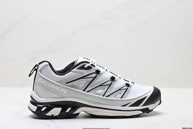 公司级Salomon Xa Pro Xt-6 End萨洛蒙户外越野跑鞋 鞋面采用Sensifit贴合技术 全方位贴合包裹脚型 鞋跟部鞋底牵引设计 提供强大的抓地