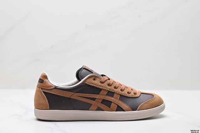 公司级Onitsuka Tiger Tokuten 亚瑟士 复古低帮休闲跑鞋 实拍首发 Tokuten的灵感来源于80年代的室内用鞋 T-Toe前足补强设计 室
