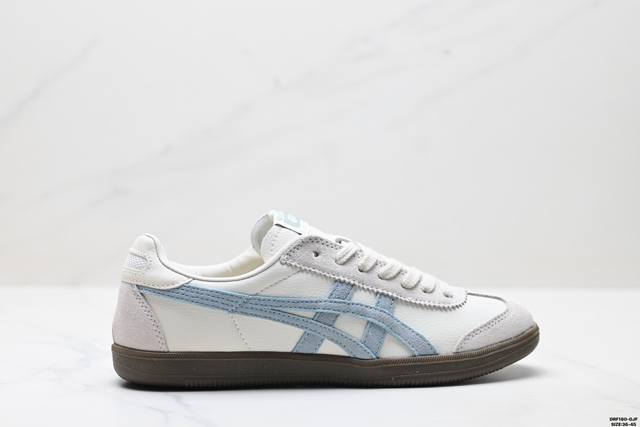 公司级Onitsuka Tiger Tokuten 亚瑟士 复古低帮休闲跑鞋 实拍首发 Tokuten的灵感来源于80年代的室内用鞋 T-Toe前足补强设计 室