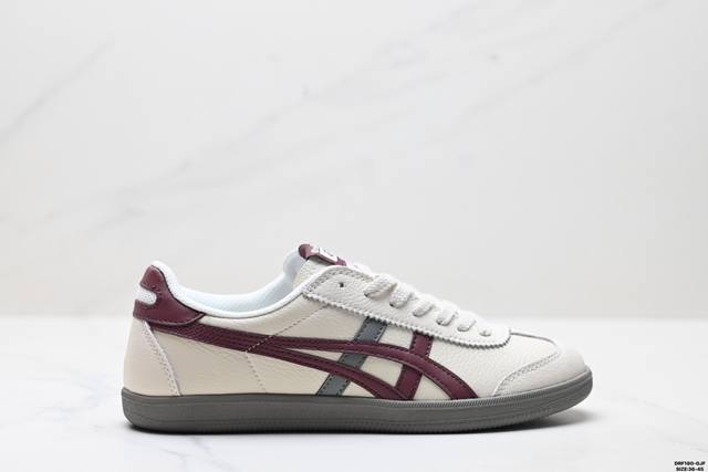 公司级Onitsuka Tiger Tokuten 亚瑟士 复古低帮休闲跑鞋 实拍首发 Tokuten的灵感来源于80年代的室内用鞋 T-Toe前足补强设计 室