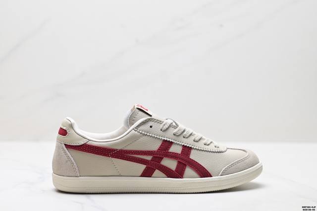 公司级Onitsuka Tiger Tokuten 亚瑟士 复古低帮休闲跑鞋 实拍首发 Tokuten的灵感来源于80年代的室内用鞋 T-Toe前足补强设计 室