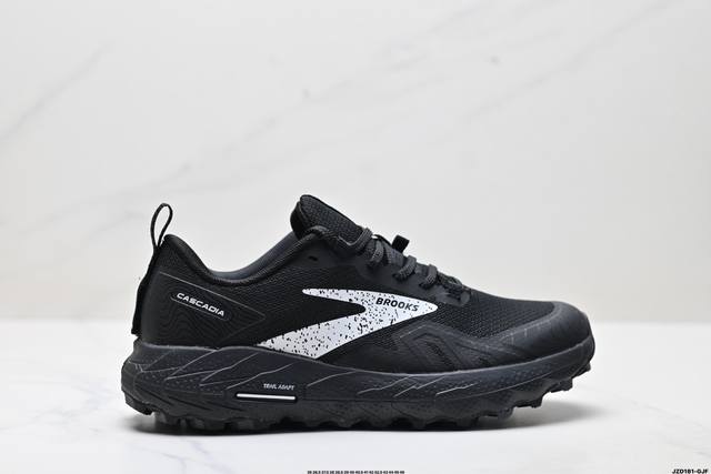 公司级Brooks布鲁克斯 Cascadia 17 舒适百搭耐磨轻便 低帮跑步鞋 货号:110403 1D 238 尺码:36 36.5 37.5 38 38.
