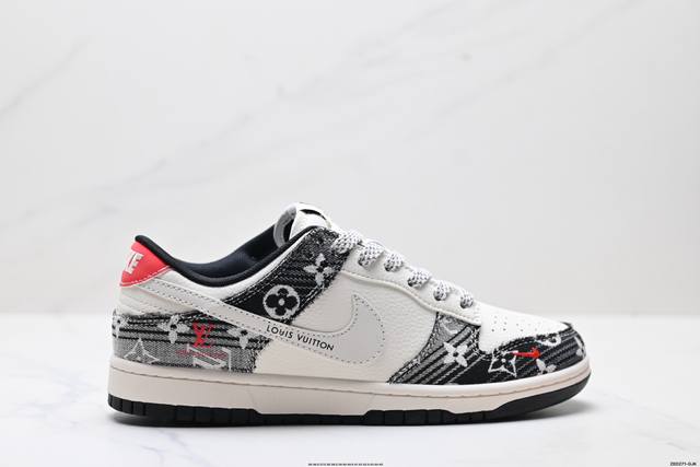 公司级Nike Dunk Low Retro ‘Diy高端定制’耐克 低帮休闲运动板鞋 原装头层材料 用料绝不含糊 独家版型蒸餾加工帶來的是更好的视觉和脚感体验