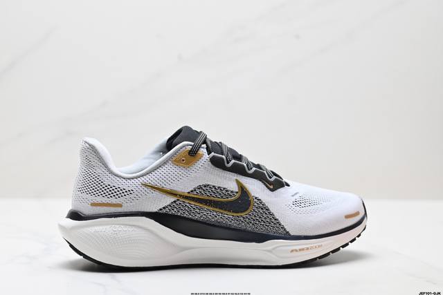 公司级Nike Air Zoom Pegasus 41 耐克 超级飞马涡轮增压马拉松休闲运动慢跑鞋 采用全新双层超轻透气网眼布材质 内里嵌入定型海绵 中底搭载全