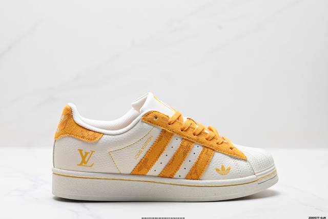 公司级Adidas Originals Superstar 阿迪达斯 三叶草 贝壳头’Diy’系列低帮经典百搭休闲运动板鞋 原装头层材料 用料绝不含糊 独家版型