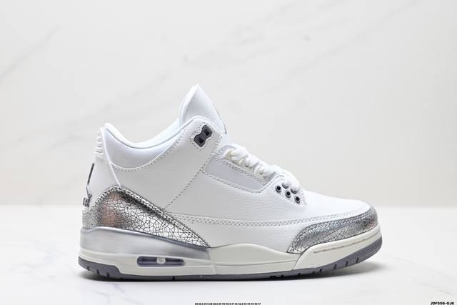 真标Nike Air Jordan 3 Retro 迈克尔 乔丹Aj3代中帮复古休闲运动文化篮球鞋 货号:Ck9246-100 尺码:36 36.5 37.5