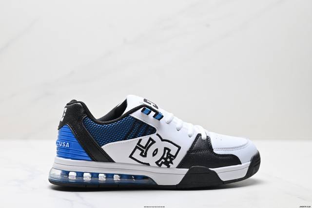 公司级Dc Shoes Versatile 牛皮革 舒适百搭 防滑耐磨 低帮气垫运动休闲鞋 货号:Adys200075 尺码:40 40.5 41 42 42.