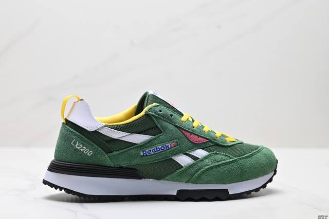 真标Reebok锐步男女情侣款Lx 0美式复古运动休闲慢跑轻便跑步鞋 男女情侣款Lx 0是一款结合经典复古设计与现代科技的运动休闲鞋，适合日常通勤和休闲穿着，同