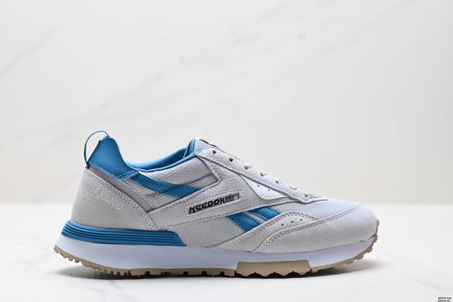 真标Reebok锐步男女情侣款Lx 0美式复古运动休闲慢跑轻便跑步鞋 男女情侣款Lx 0是一款结合经典复古设计与现代科技的运动休闲鞋，适合日常通勤和休闲穿着，同