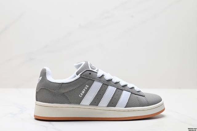 真标Adidas Originals Campus 00S 学院系列 面包风经典复古低帮百搭休闲运动板鞋 货号:Id7039 尺码:36-45 Id:Dhf10