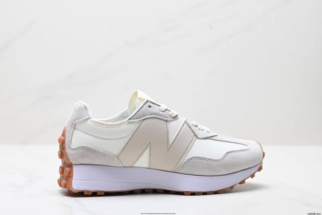 公司级New Balance Ms327 复古休闲运动慢跑鞋 以更纯粹的复古风格设计打造的全新造型 侧身还以解构设计 将 N 字标志以做旧压花样式呈现 官方货号