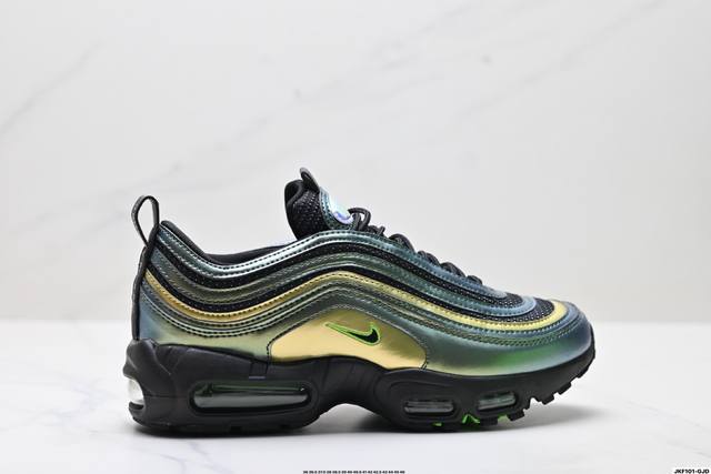 公司级Division St. X Nike Air Max 97 Ducks Of A Feather Thunder 舒适百搭防滑耐磨 低帮 休闲跑步鞋 货