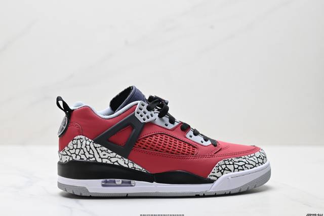 真标Nike Air Jordan Spizike Low舒适百搭 防滑耐磨 低帮 复古篮球鞋 货号:Fq1759-600 尺码:36 36.5 37.5 38