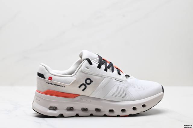 公司级On Cloudrunner 2 昂跑 户外街头机能风新兴品牌轻便中帮跑步鞋 首发实拍鞋款以网球为灵感的运动休闲鞋 大胆的复古外观与革新科技融合 助力运动