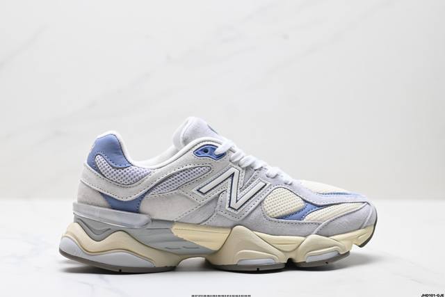 公司级New Balance 公司级版本 Nb9060 联名款 复古休闲运动慢跑鞋 鞋款灵感源自设计师本人对夏日的怀日回忆。鞋面大身由空间双格及磨砂鞋面拼接而生