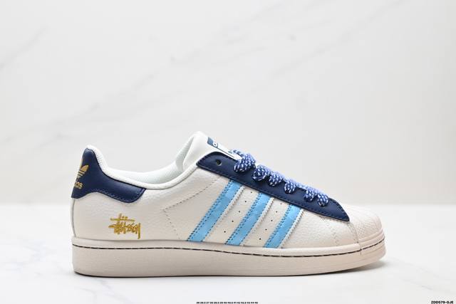 公司级Adidas Originals Superstar 阿迪达斯 三叶草 贝壳头’Diy’系列低帮经典百搭休闲运动板鞋 原装头层材料 用料绝不含糊 独家版型