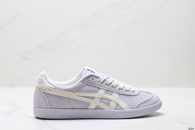 公司级亚瑟士 Onitsuka Tiger Tokuten 复古低帮休闲跑鞋 实拍首发 Tokuten的灵感来源于80年代的室内用鞋 T-Toe前足补强设计 室