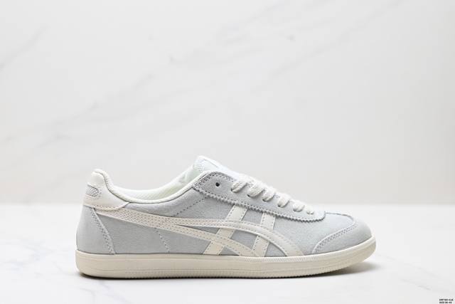 公司级亚瑟士 Onitsuka Tiger Tokuten 复古低帮休闲跑鞋 实拍首发 Tokuten的灵感来源于80年代的室内用鞋 T-Toe前足补强设计 室