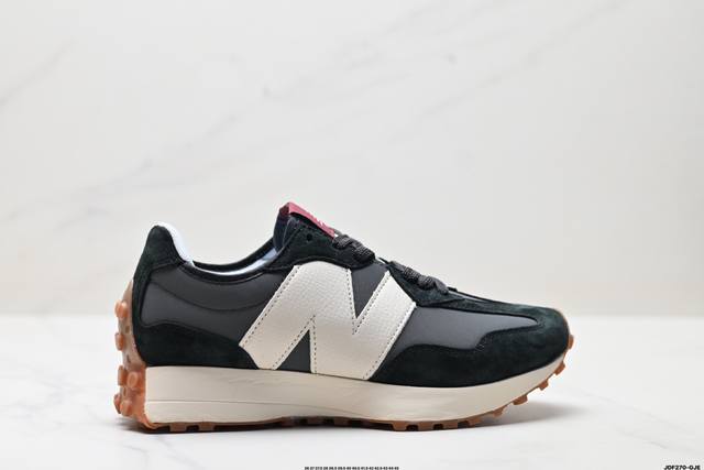 公司级New Balance Ms327 复古休闲运动慢跑鞋 以更纯粹的复古风格设计打造的全新造型 侧身还以解构设计 将 N 字标志以做旧压花样式呈现 官方货号