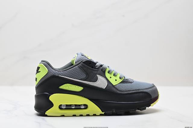 公司级Nike Air Max 90 初代复古气垫百搭休闲运动慢跑鞋复古小气垫史上第一双可视气垫跑鞋 凭借着 Air Max 气垫带来的舒适脚感和鞋面面料上的不