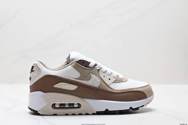 公司级Nike Air Max 90 初代复古气垫百搭休闲运动慢跑鞋复古小气垫史上第一双可视气垫跑鞋 凭借着 Air Max 气垫带来的舒适脚感和鞋面面料上的不