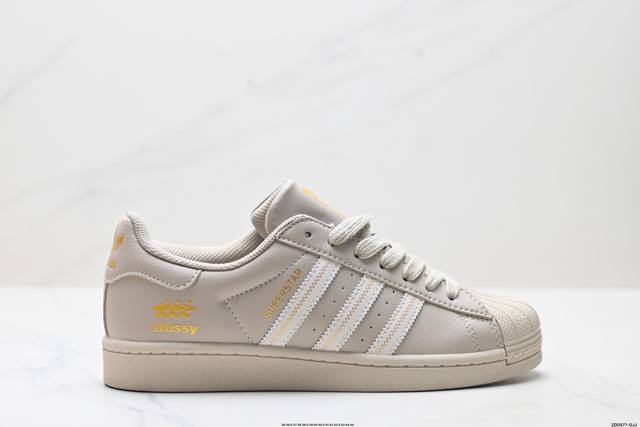 公司级Adidas Originals Superstar 阿迪达斯 三叶草 贝壳头’Diy’系列低帮经典百搭休闲运动板鞋 原装头层材料 用料绝不含糊 独家版型