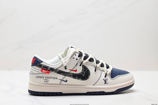 公司级Nike Dunk Low Retro ‘Diy高端定制’耐克 低帮休闲运动板鞋 原装头层材料 用料绝不含糊 独家版型蒸餾加工帶來的是更好的视觉和脚感体验