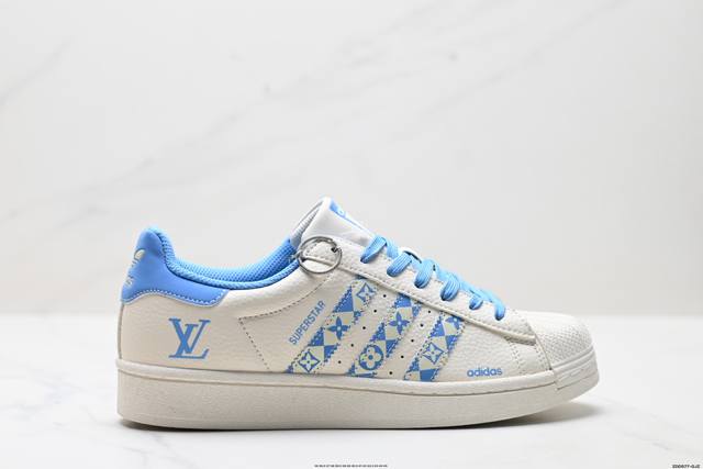 公司级Adidas Originals Superstar 阿迪达斯 三叶草 贝壳头’Diy’系列低帮经典百搭休闲运动板鞋 原装头层材料 用料绝不含糊 独家版型