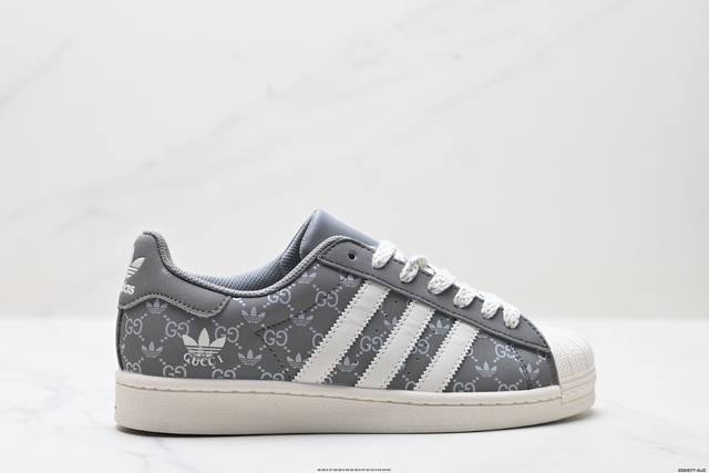 公司级Adidas Originals Superstar 阿迪达斯 三叶草 贝壳头’Diy’系列低帮经典百搭休闲运动板鞋 原装头层材料 用料绝不含糊 独家版型