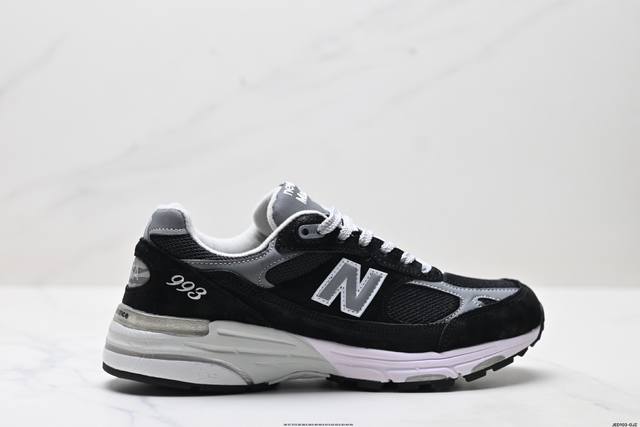 公司级New Balance新百伦Nb Made In Usa Mr993系列美产血统经典复古休闲运动百搭老爹跑步鞋 采用台产猪巴革及透气网眼材质 6层组合底模