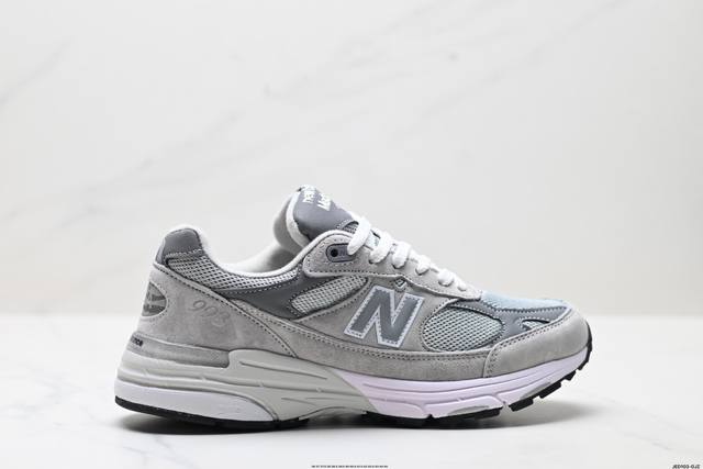公司级New Balance新百伦Nb Made In Usa Mr993系列美产血统经典复古休闲运动百搭老爹跑步鞋 采用台产猪巴革及透气网眼材质 6层组合底模