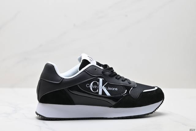 真标Ckj Calvin Klein Jeans 系带圆头 低帮 生活休闲鞋 尺码:40-44 Id:Jjd117-Gjz