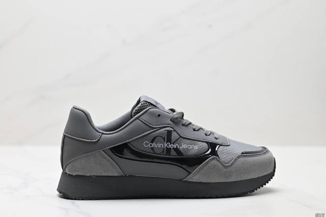 真标Ckj Calvin Klein Jeans 系带圆头 低帮 生活休闲鞋 尺码:40-44 Id:Jjd117-Gjz