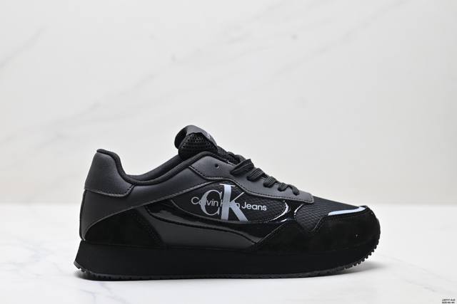 真标Ckj Calvin Klein Jeans 系带圆头 低帮 生活休闲鞋 尺码:40-44 Id:Jjd117-Gjz