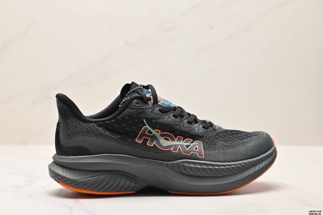 公司级Hoka One One Mach 6 低帮专业越野跑步鞋 实拍首发 相较于前几代Mafate包裹感更好 跟其他系列比起来更加舒适 鞋底防滑性能在下坡的石