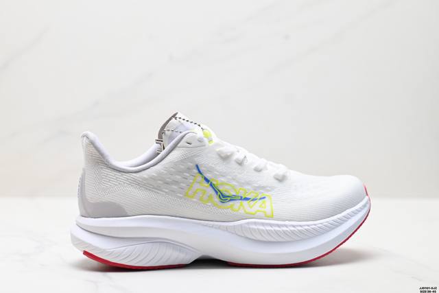 公司级Hoka One One Mach 6 低帮专业越野跑步鞋 实拍首发 相较于前几代Mafate包裹感更好 跟其他系列比起来更加舒适 鞋底防滑性能在下坡的石