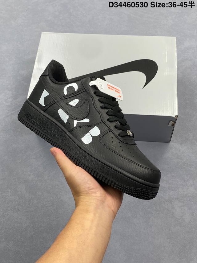 公司级Nike Air Force 1‘07 原楦头原纸板 打造纯正低帮空军版型 专注外贸渠道 全掌内置蜂窝气垫 原盒配件 原厂中底钢印、拉帮完美 货号：Ib9