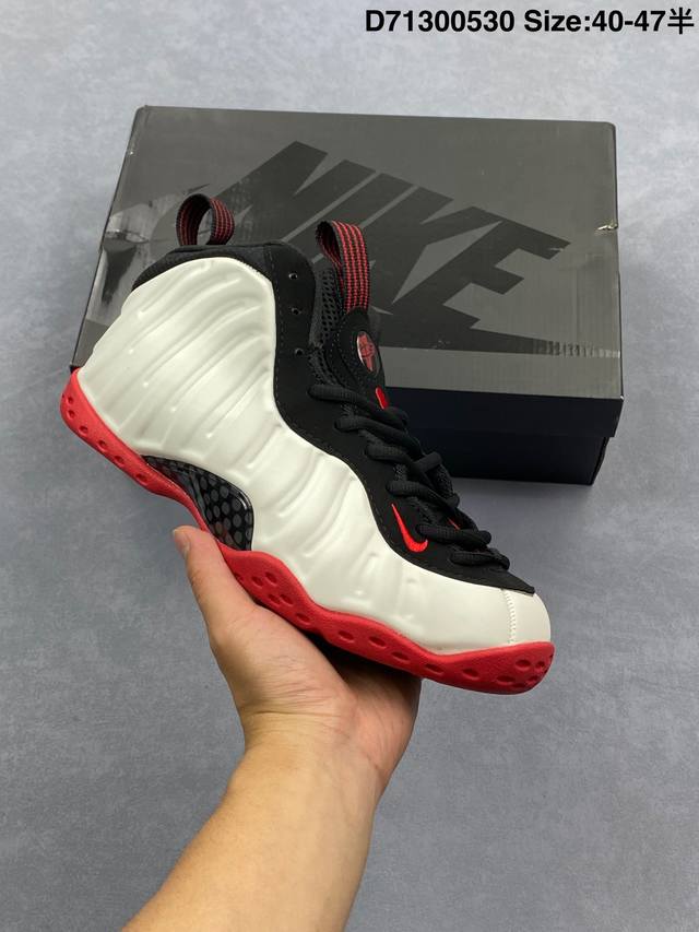 耐克Nike Wmns Air Foamposite Pro Nba球星安芬尼 哈达威签名喷泡一代中帮休闲运动文化篮球鞋 尺码:40 40.5 41 42 42