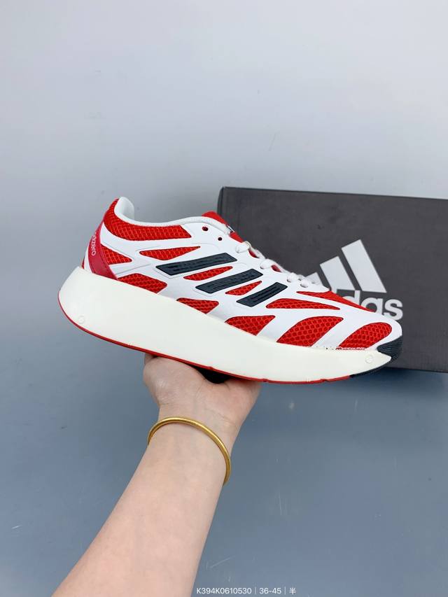 Adidas Adizero Aruku 百搭单品 公司级Adidas Adizero Aruku 运动舒适防滑耐磨 低帮跑步鞋 Size：如图 编码：K394