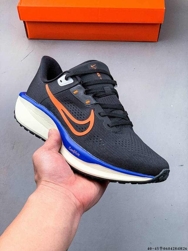 公司级！Nike Quest 6极速6代网面透气 时尚休闲跑步鞋 简约高科技设计采用多层材料，为双足带来凉爽感受和稳固体验时尚鞋面搭配中足包覆设计，提供稳固贴合