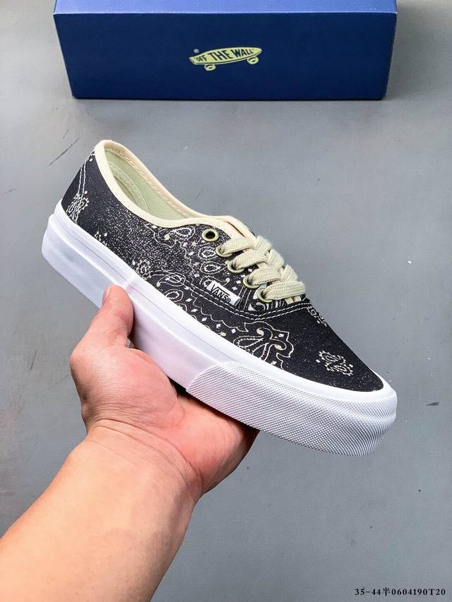 硫化真标！万斯Vans Authentic 44Dx经典安娜海姆低帮休闲滑板鞋 0604 T20