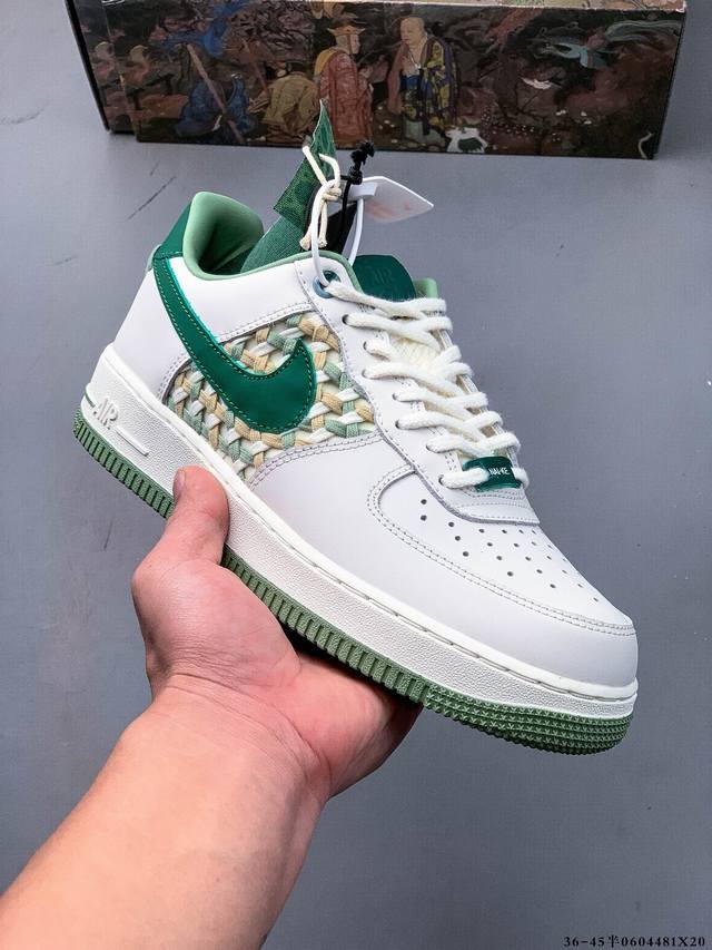 集图 二层真标！耐克Nike Air Force 1 Low 空军一号低帮经典百搭休闲板鞋 0604481X20