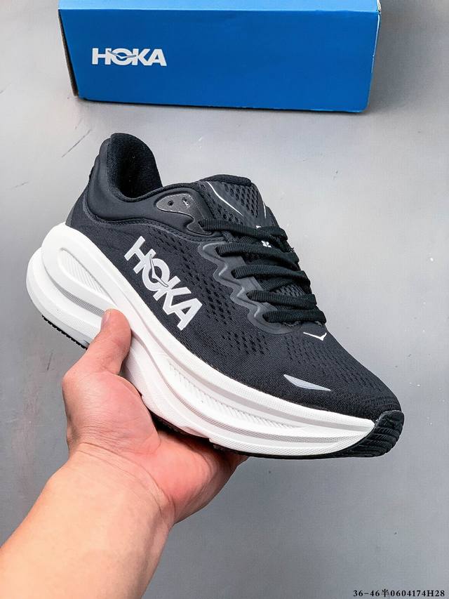 Hoka One One Bondi 9 余文乐同款 新款缓震跑鞋 万众期待的Bondi系列终于迎来了更新，作为Hoka缓震跑鞋的杠把子，Bondi缓震性能非常