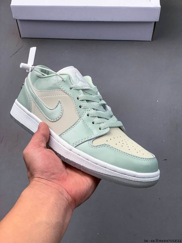 二层真标！耐克Nike Air Jordan Low 1 乔1低帮经典休闲鞋 0604715Z22