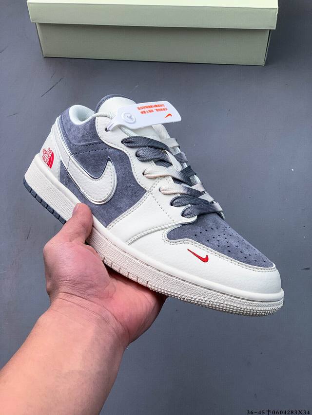 公司级头层！耐克Nike Air Jordan 1 Low Aj1乔1 低帮潮流缓运动休闲板鞋。Aj1 低帮拼接 完美版型真头层牛皮# 内置缓震气垫 原鞋开模