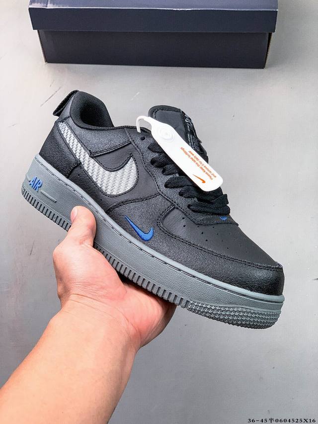 集图 二层真标！耐克Nike Air Force 1 Low 空军一号低帮经典百搭休闲板鞋 0604525X16