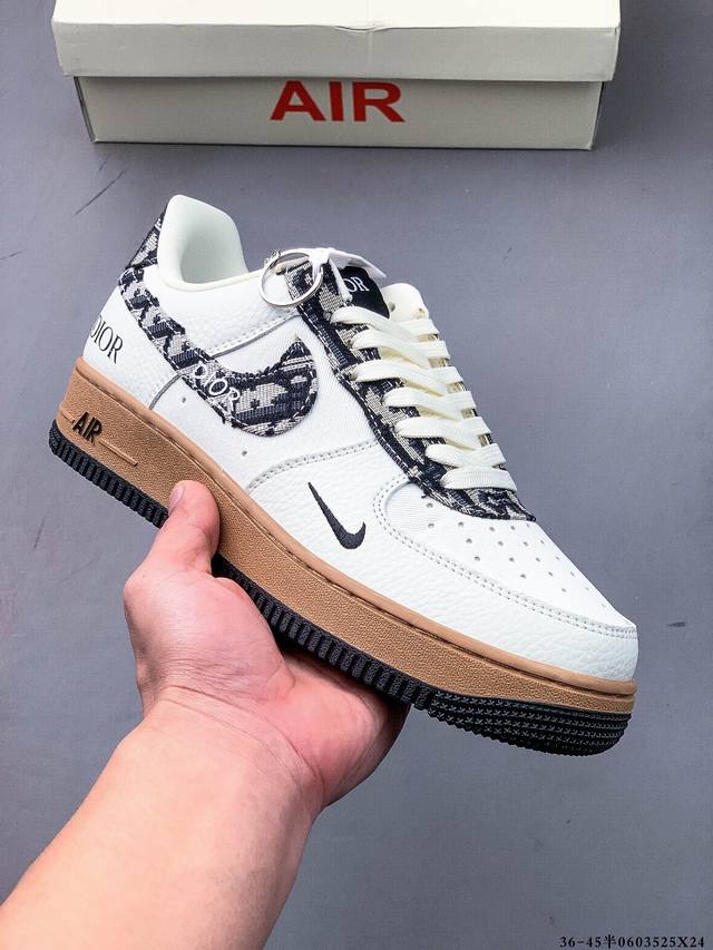二层真标！耐克Nike Air Force 1 Low 空军一号低帮经典百搭休闲板鞋 0603525X24