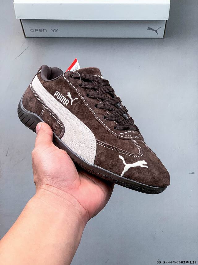 Puma Speedcat The Open Yy彪马 防滑耐磨时尚运动休闲鞋 支持侧踏时的踏步工作 即使在健身房等使用环境中也能确保透气性 像吸盘一样的设计是