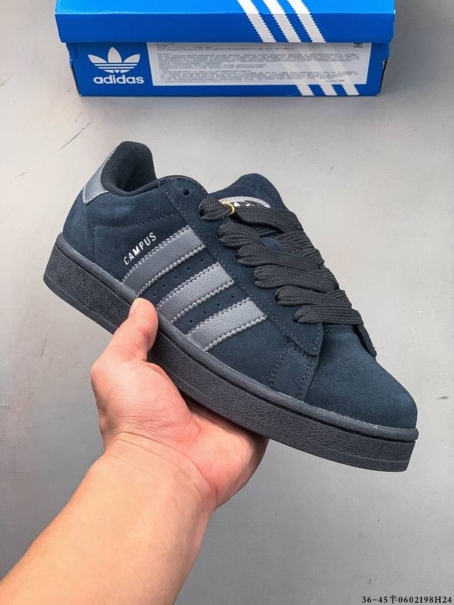 阿迪达斯Adidas Originals Campus 80S 学院系列经典复古低帮百搭休闲运动板鞋 0602198H24